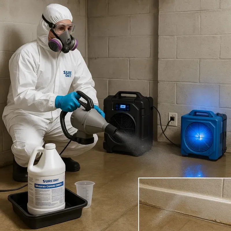 Sanitization and Odor Removal process in East Bronson, FL
