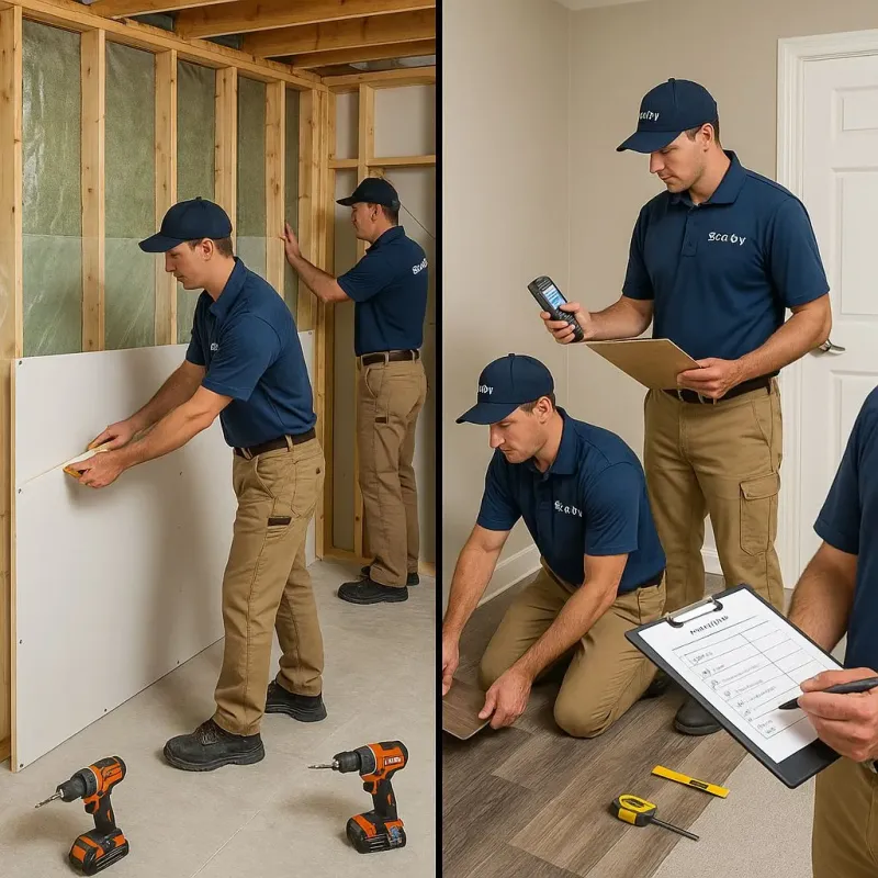 Repairs and Reconstruction process in East Bronson, FL